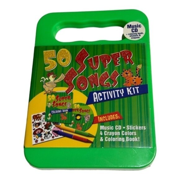 Toddler Tunes CD Sets And Activity Kit 100 Songs - Picture 4 of 6